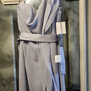 Vera Wang Bridesmaid dress in color "fog"